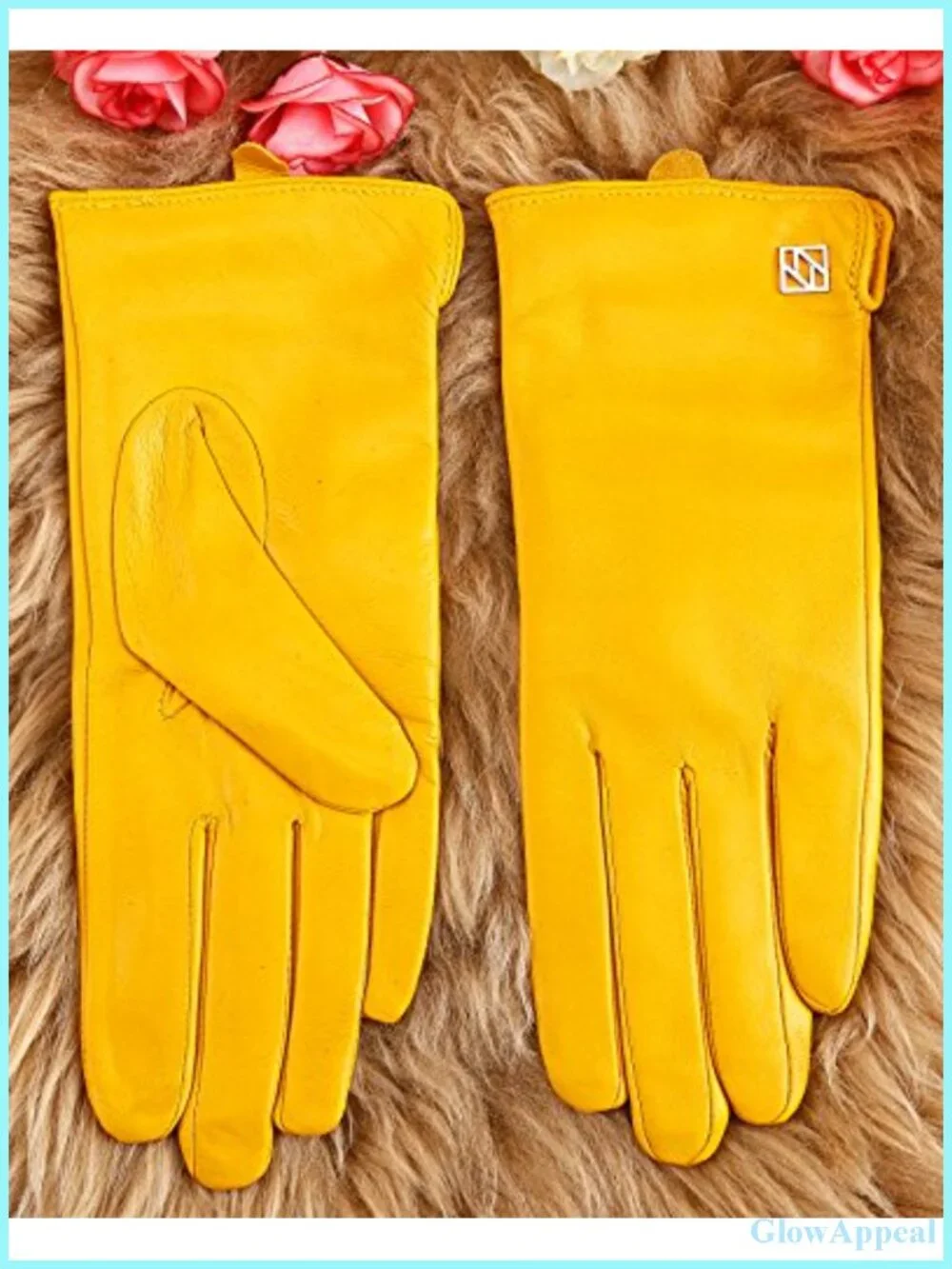 Italian Lambskin Leather Gloves, Touchscreen, Winter Comfort